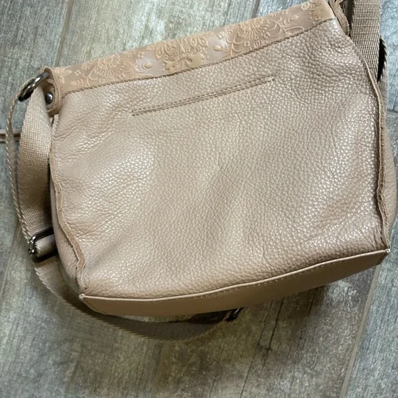 The Sak Tan Embossed Crossbody Bag - Picture 4 of 6